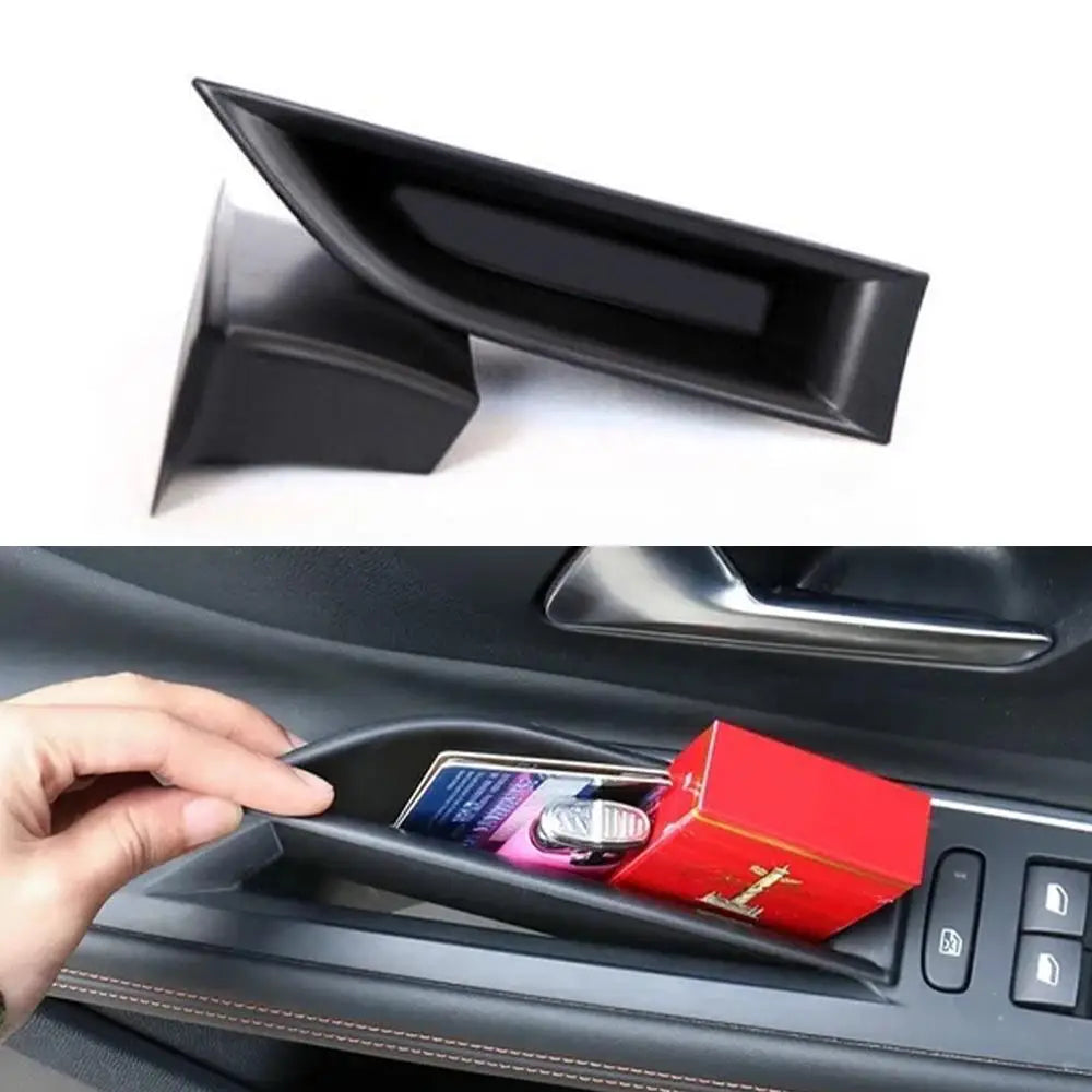 Car Door Handle Armrest Storage Box Case Holder Container Tray Apply For Peugeot 3008 5008 GT 2016-2023