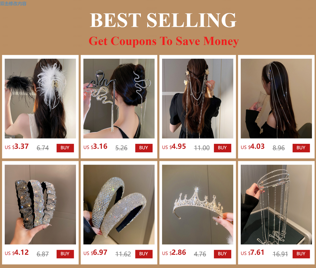 DREJEW Butterfly Hairbands for Women Rhinestone Crystal Long Tassel Chain Headband Simulated Pearl Headwear Hair Accessories