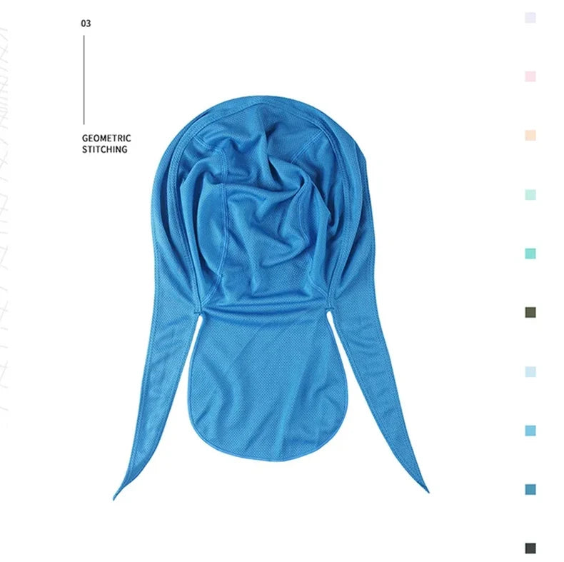 Quick Drying Cycling Cap Sunscreen Anti Sweat Headscarf Cap Men Women Bandanas Pirate Brimless Hat for MTB Running Outdoor Sport