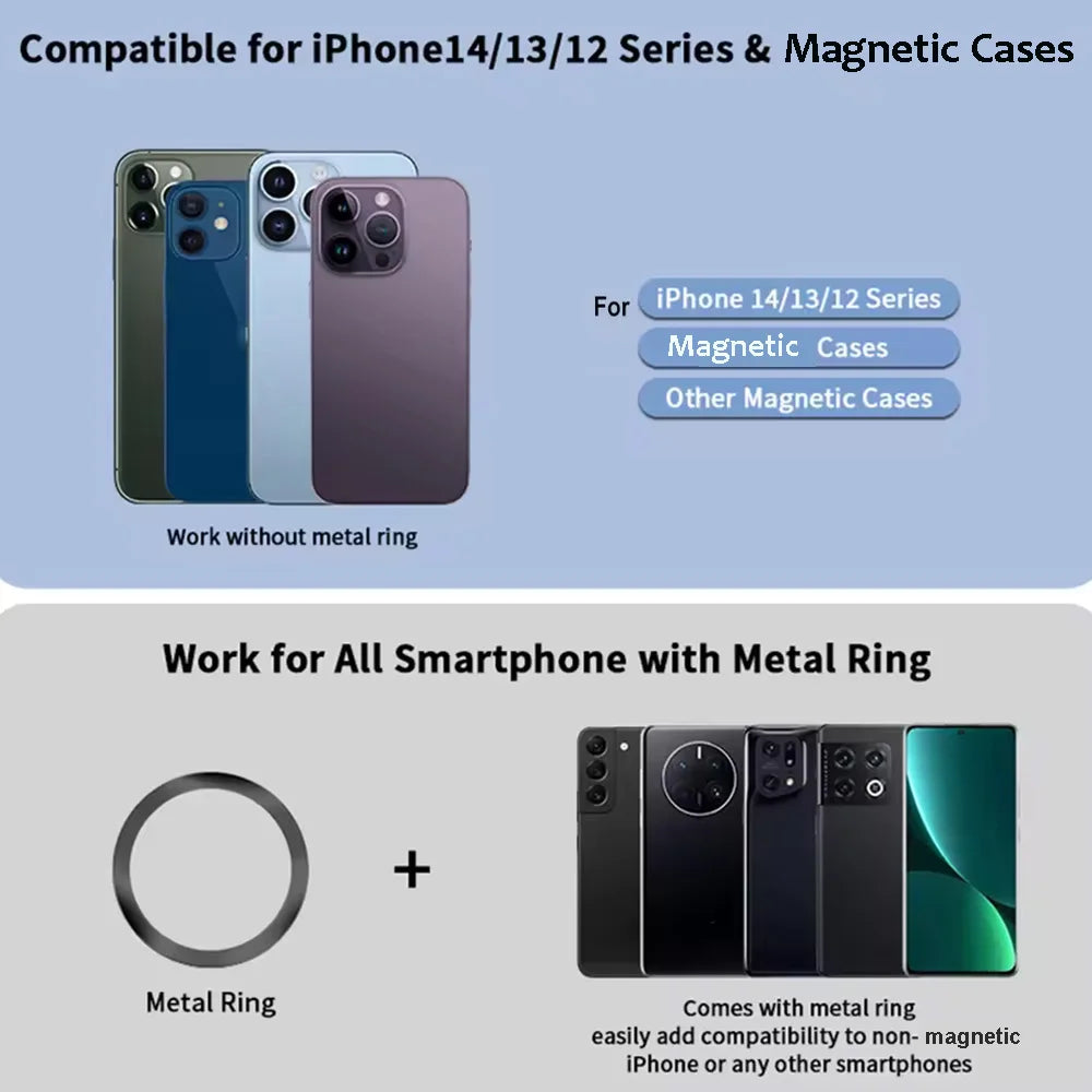 Grippopso Universal Magnetic Phone Card Holder With Griptok Phone Card Case Wallet Socket Phones Wallet And Magnetic Ring