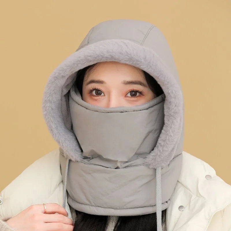 Winter Balaclava Face Mask Neck Gaiter Windproof Warm Ski Head Cover Cap Unisex Adjustable Multifunctional Thermal Cycling Mask