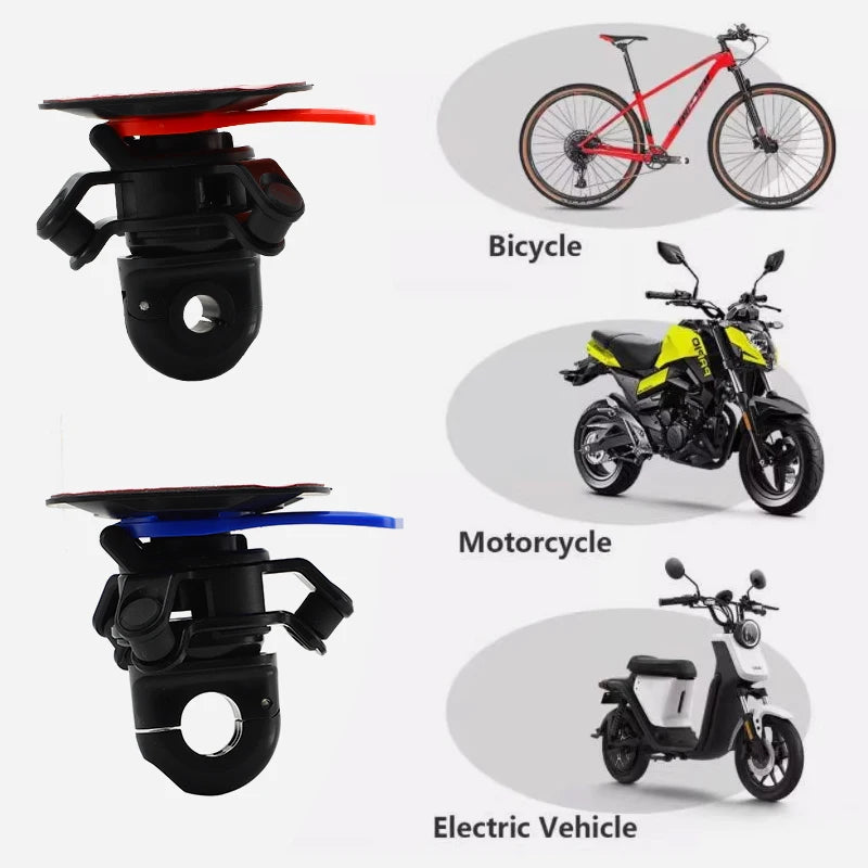 Mirrored Bike/Motorcycle Phone Mount - Quick Install & Secure