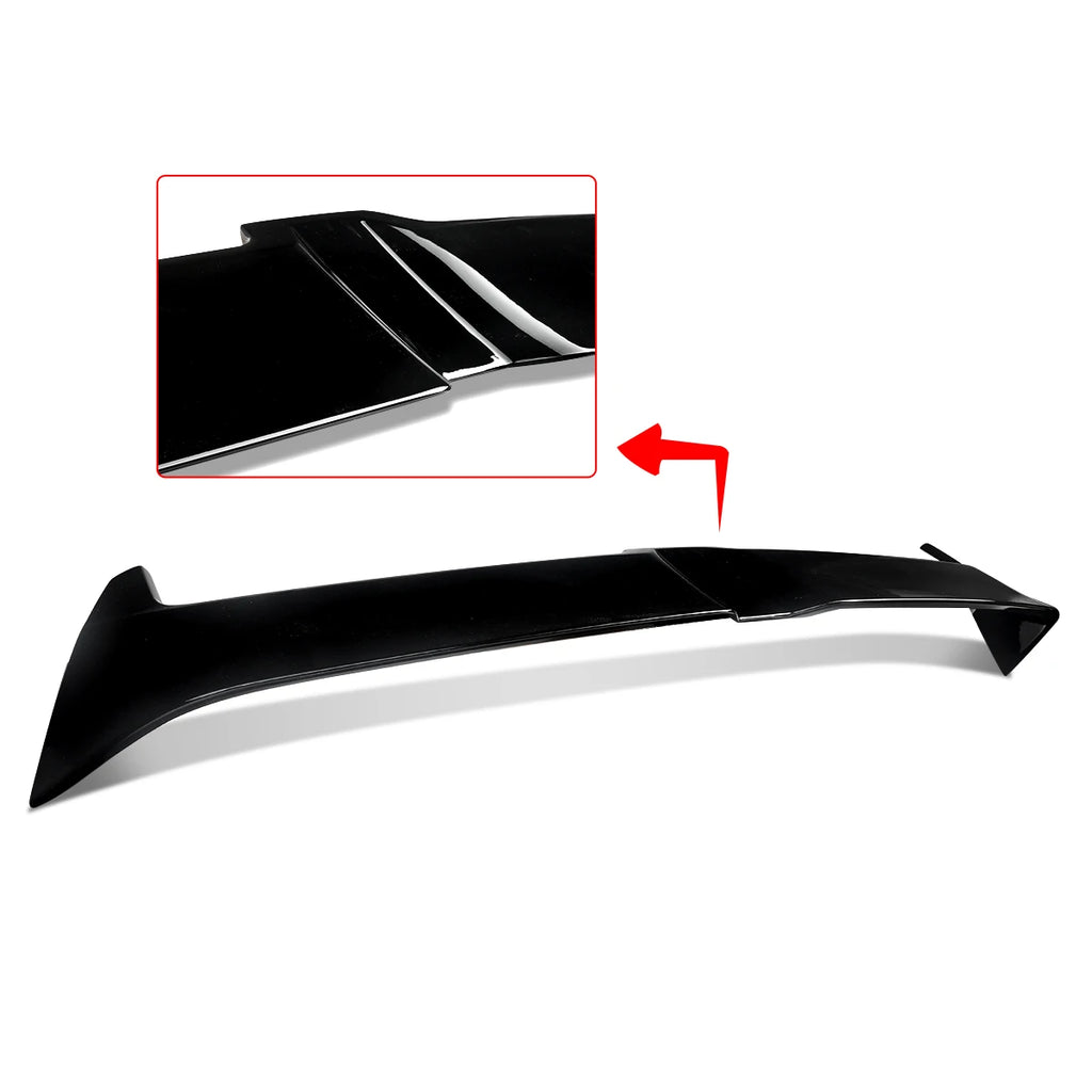 Replace For Volkswagen VW Golf MK7 MK7.5 Oettinger Style Rear Roof Spoiler Hood Gloss Black ABS Plastic Rear Wing Lip Trim Stick