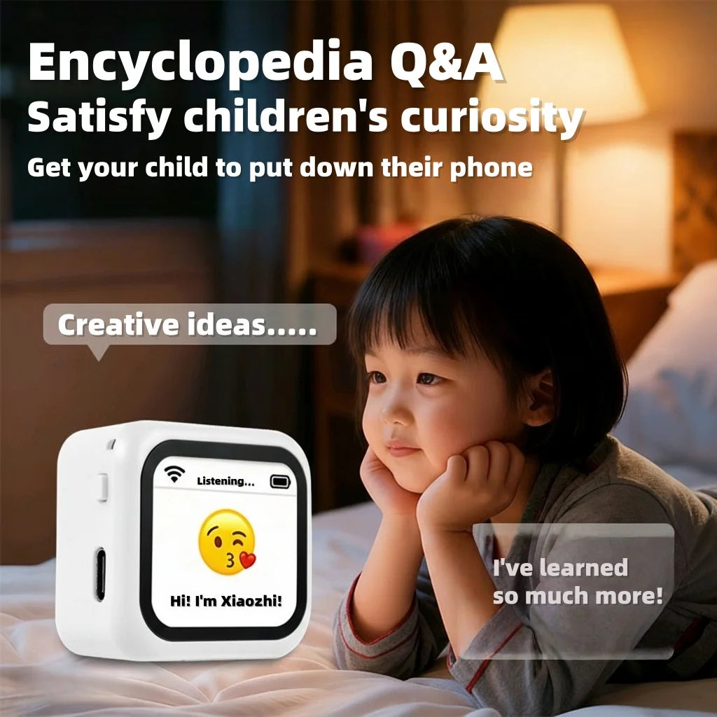 AI Intelligent Robot Toy for Companion Storytelling Chat Emotional Pets Trendy Gift for Kids And Adults