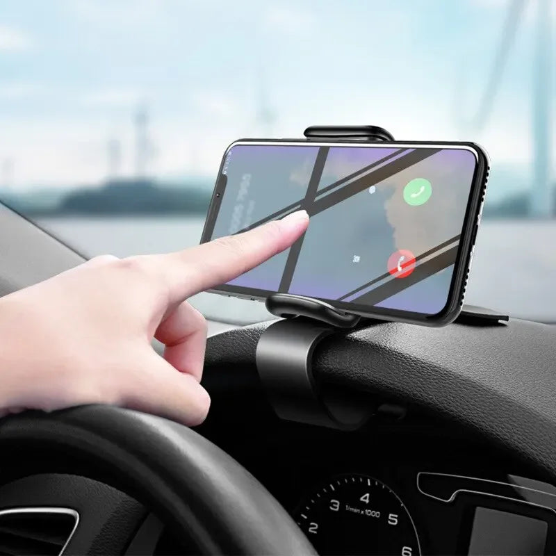 Car Phone Holder Stand Universal Dashboard Car Clip Mount GPS Bracket Car Mobile Phone Support in Car For iPhone Xiaomi Samsung