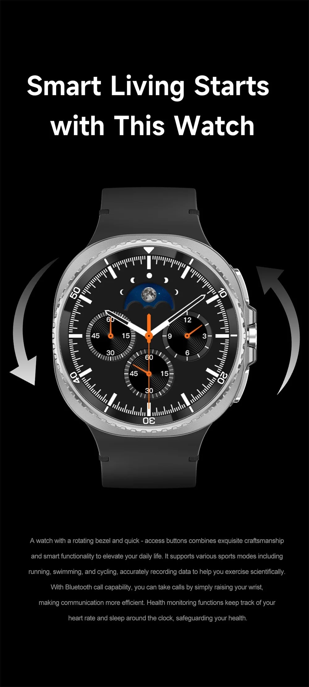 Fashion Smart Watch Blue Tooth Call Watches Heart Rate Waterproof SmartWatch Voice Assistant NFC Sport Fitness Music Bracelet
