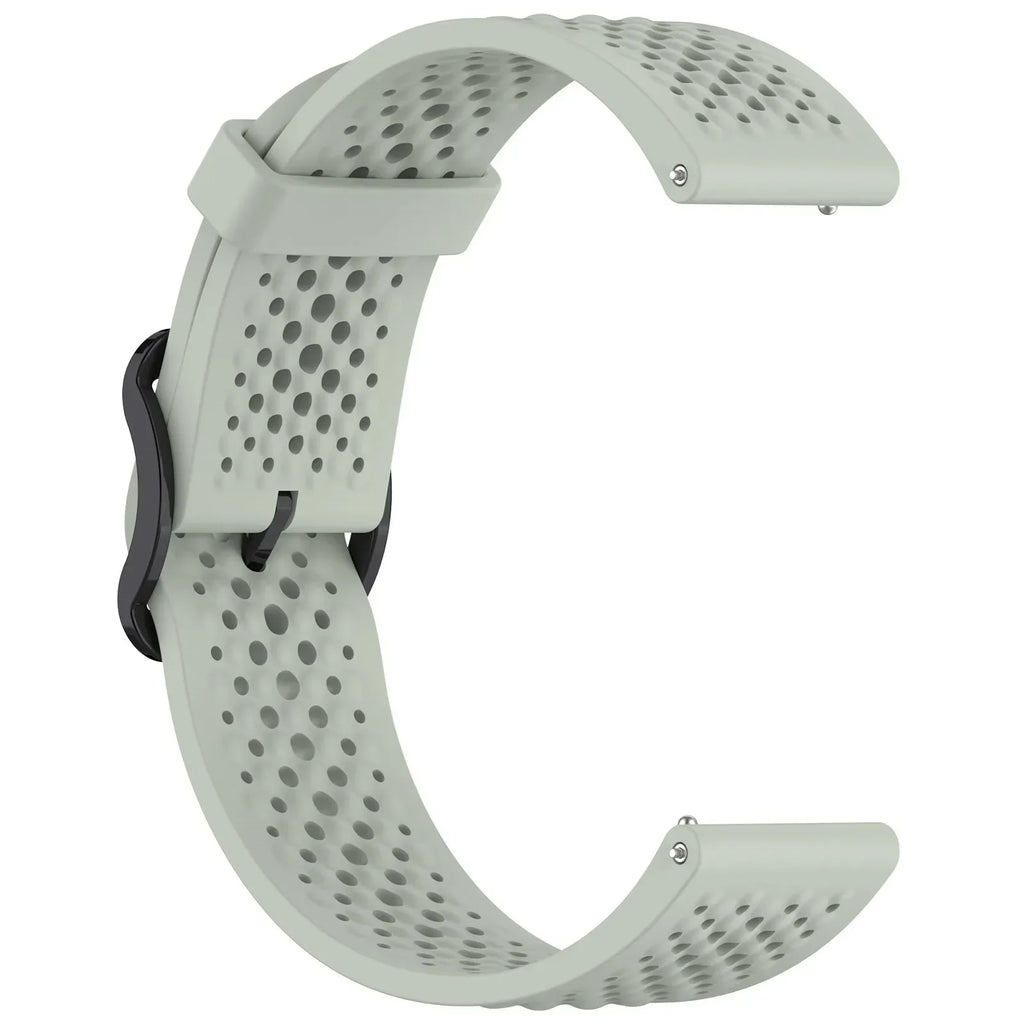 20mm 22mm Silicone Strap For Amazfit Active 2/GTS 4/3/2 Sports Breathable Bracelet Wristband Amazfit Bip 6/5 GTR 4/3 Accessories