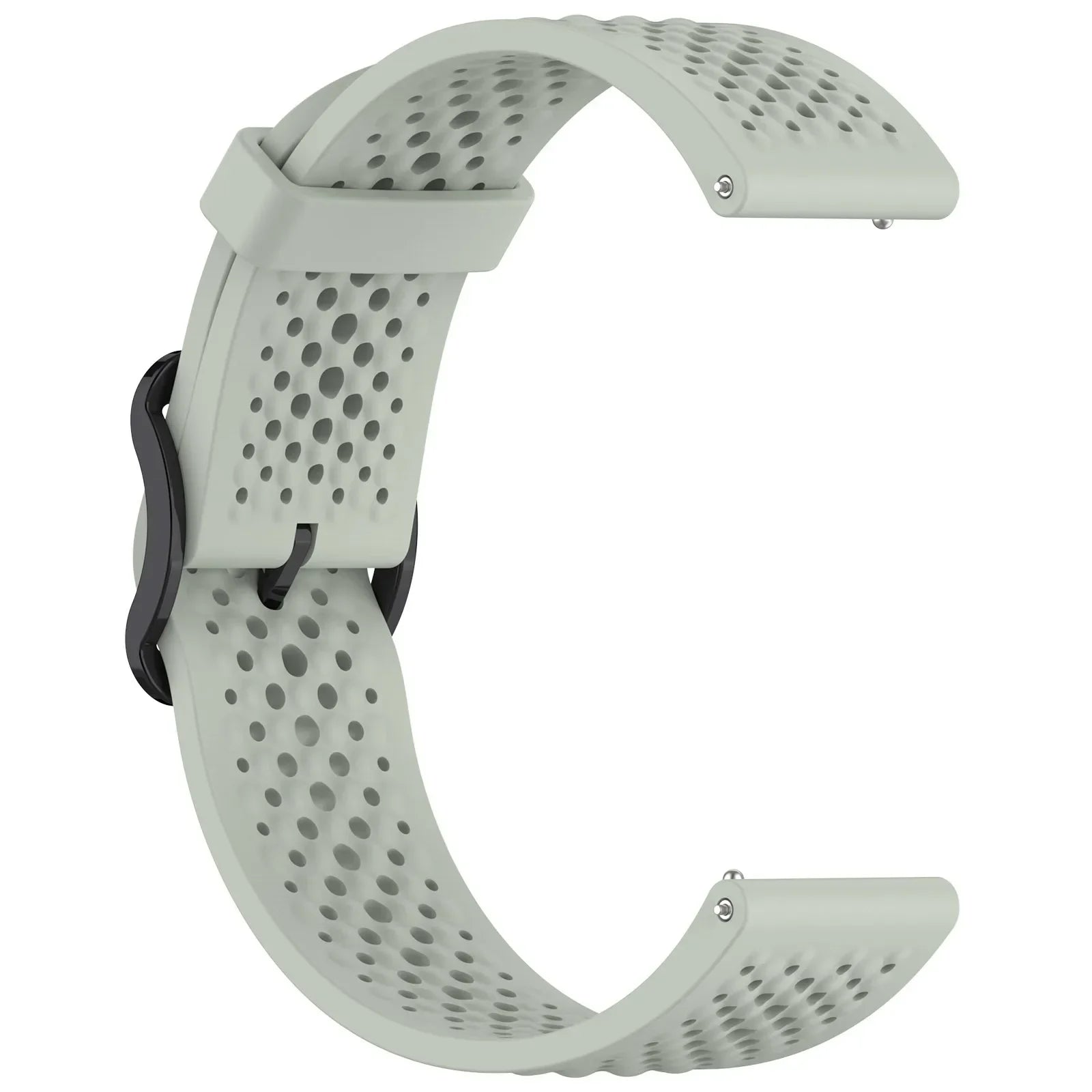 20mm 22mm Silicone Strap For Amazfit Active 2/GTS 4/3/2 Sports Breathable Bracelet Wristband Amazfit Bip 6/5 GTR 4/3 Accessories