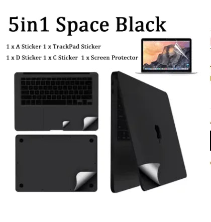 For MacBook 2026 Pro14 16 A3426 A3428 A2442 A2992 A2918 sticker protect film Palms Guard Rest Cover+Trackpad /body Protect Skin