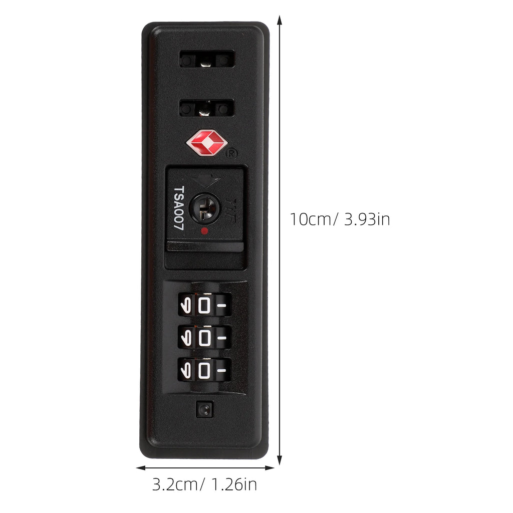 Portable TSA Customs Code Password Laggage Lock Hard Box Replacement Pad Luggage Key Bag Security Combination Lock