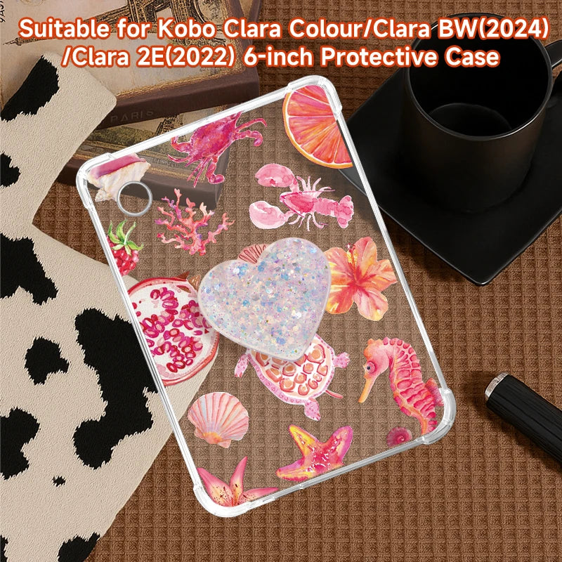 Ultra-thin, soft,scratch-resistant,and shockproof clear case,For Kindle 10/11/12,Paperwhite5,Kobo Clara Colour/BW,Libra Colour