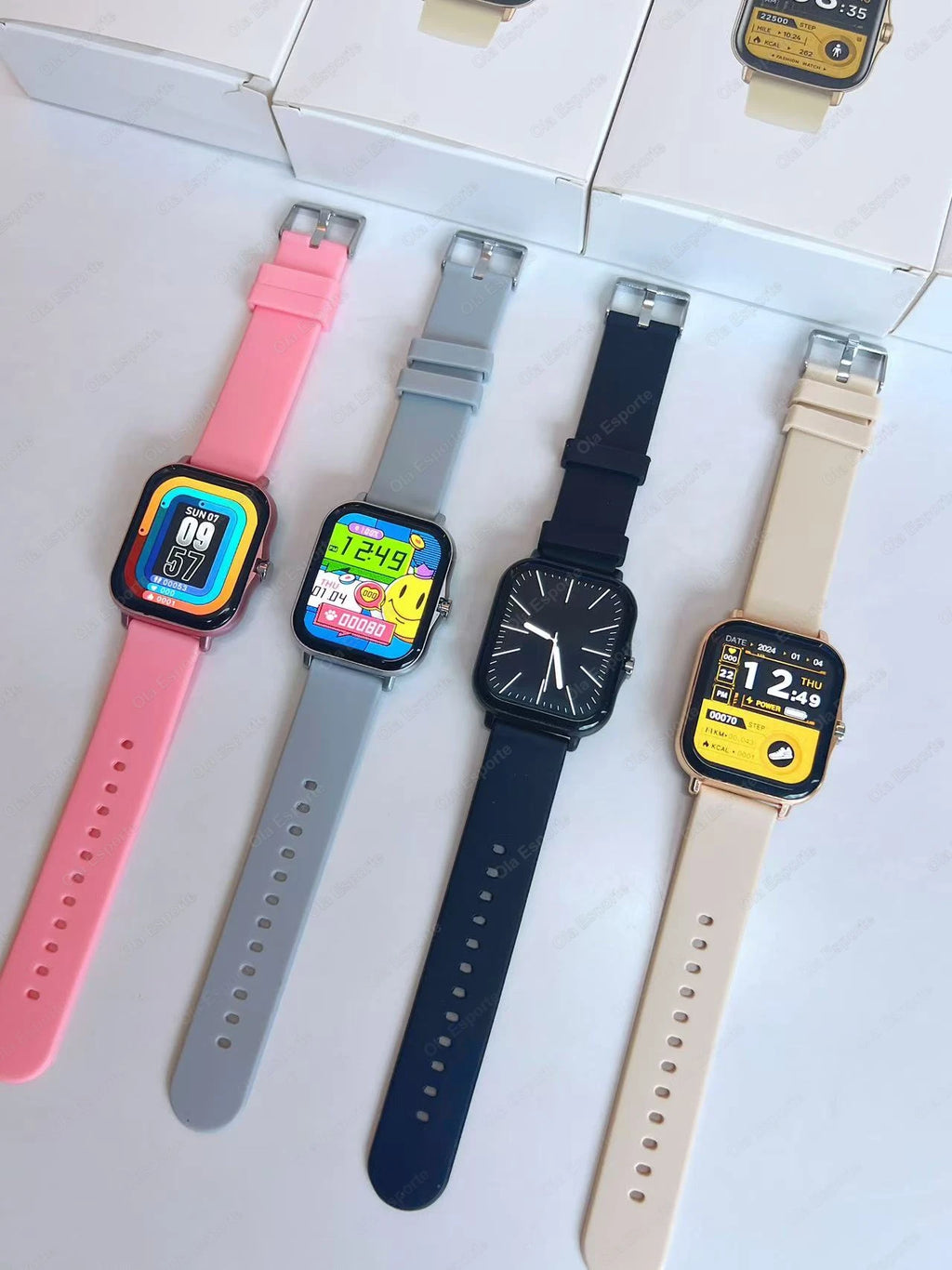 2024 New Smart Watch For Men Women Gift HD Screen Sport Fitness Health Monitoring Watches BT Call Digital smartwatch Wristwatch