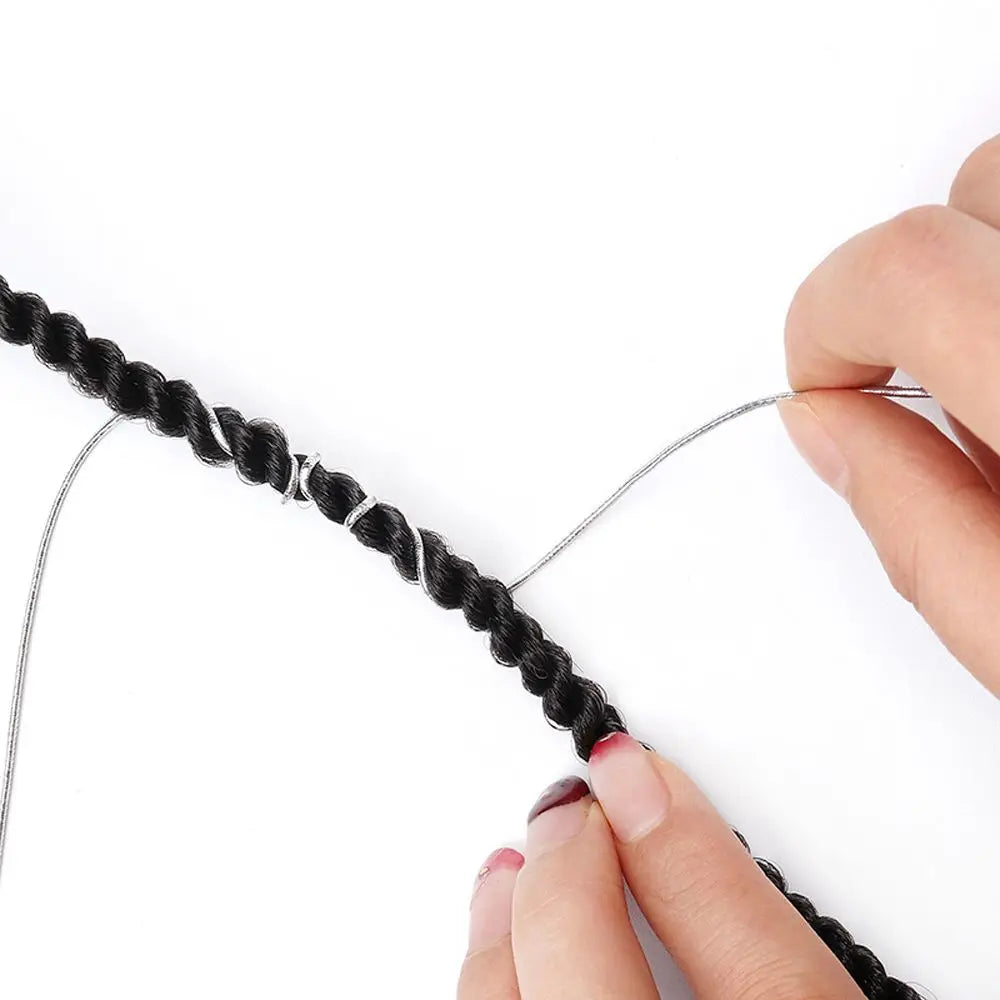 Thread Braided Hair Styling Tool African Braids Women Hip-hop Hair Tie Braiding Rope Band Hair Braiding String Hair Wrap String