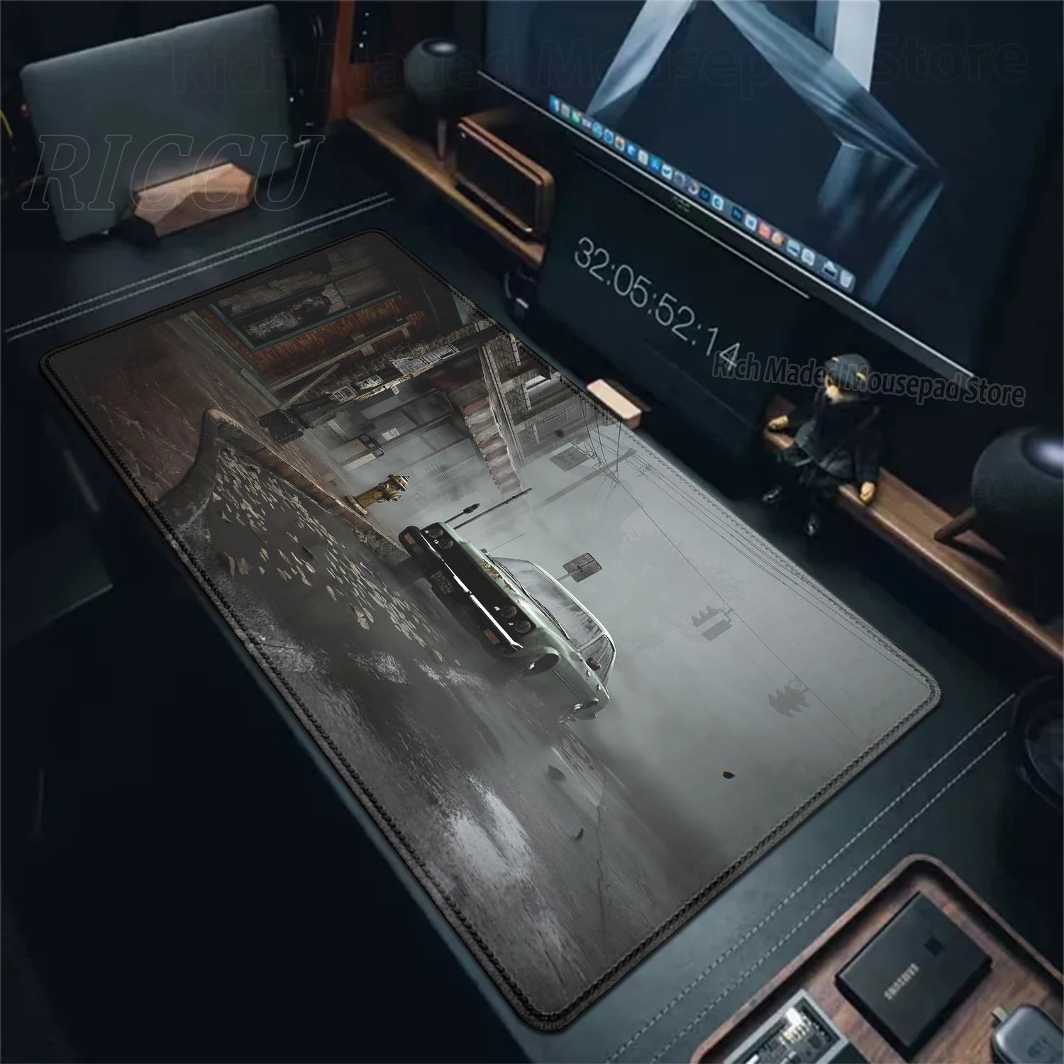 Game S_silent Hill Mouse Pad Large Gaming Extended Mat Gamer PC Mousepad Compute Keyboard Mousemat XXL Carpet Laptop accessories