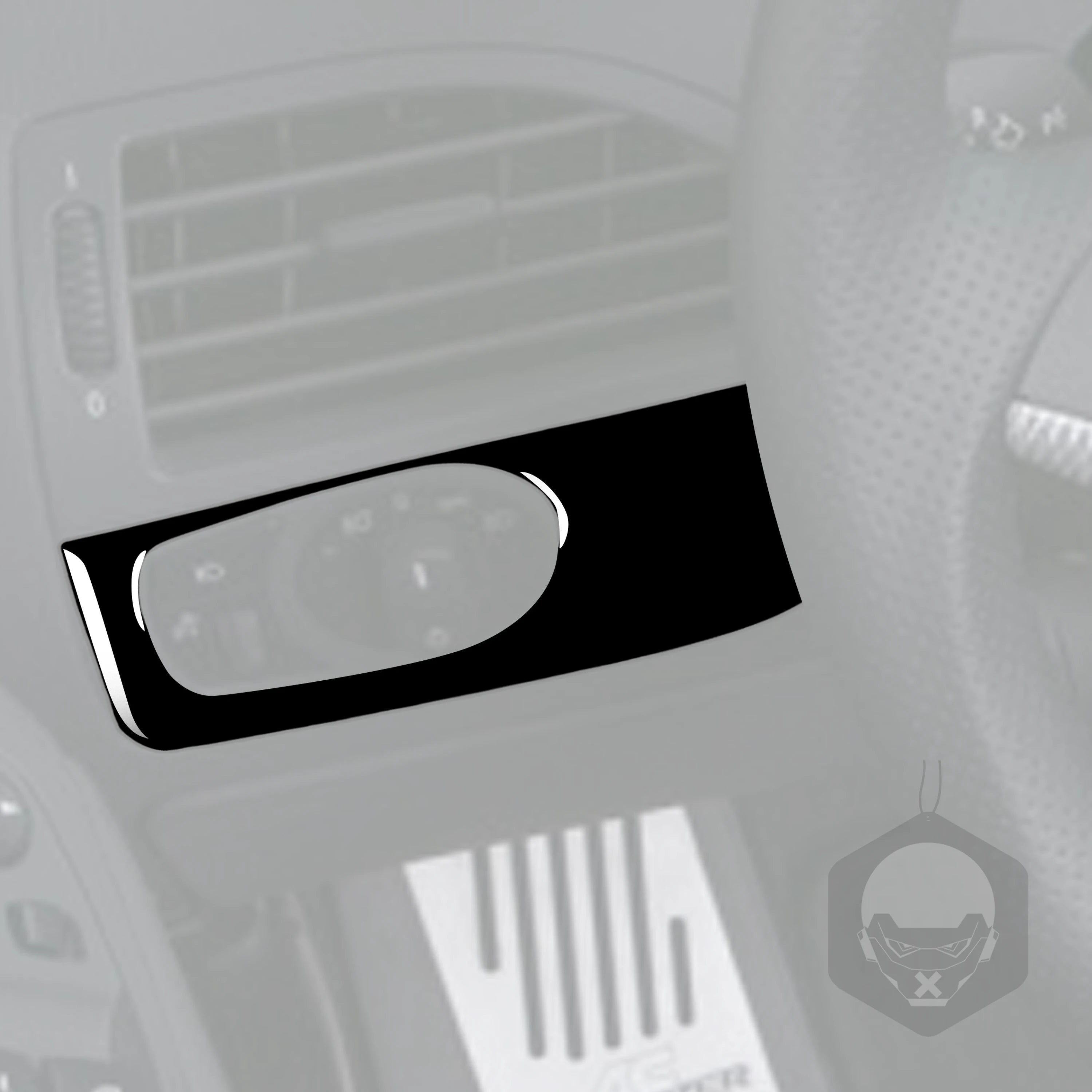 For BMW M6 6 Series E63 E64 2004-2010 Piano Black Gear Shift Air Outlet Window Lift Panel Set Car Interior Accessories Sticker