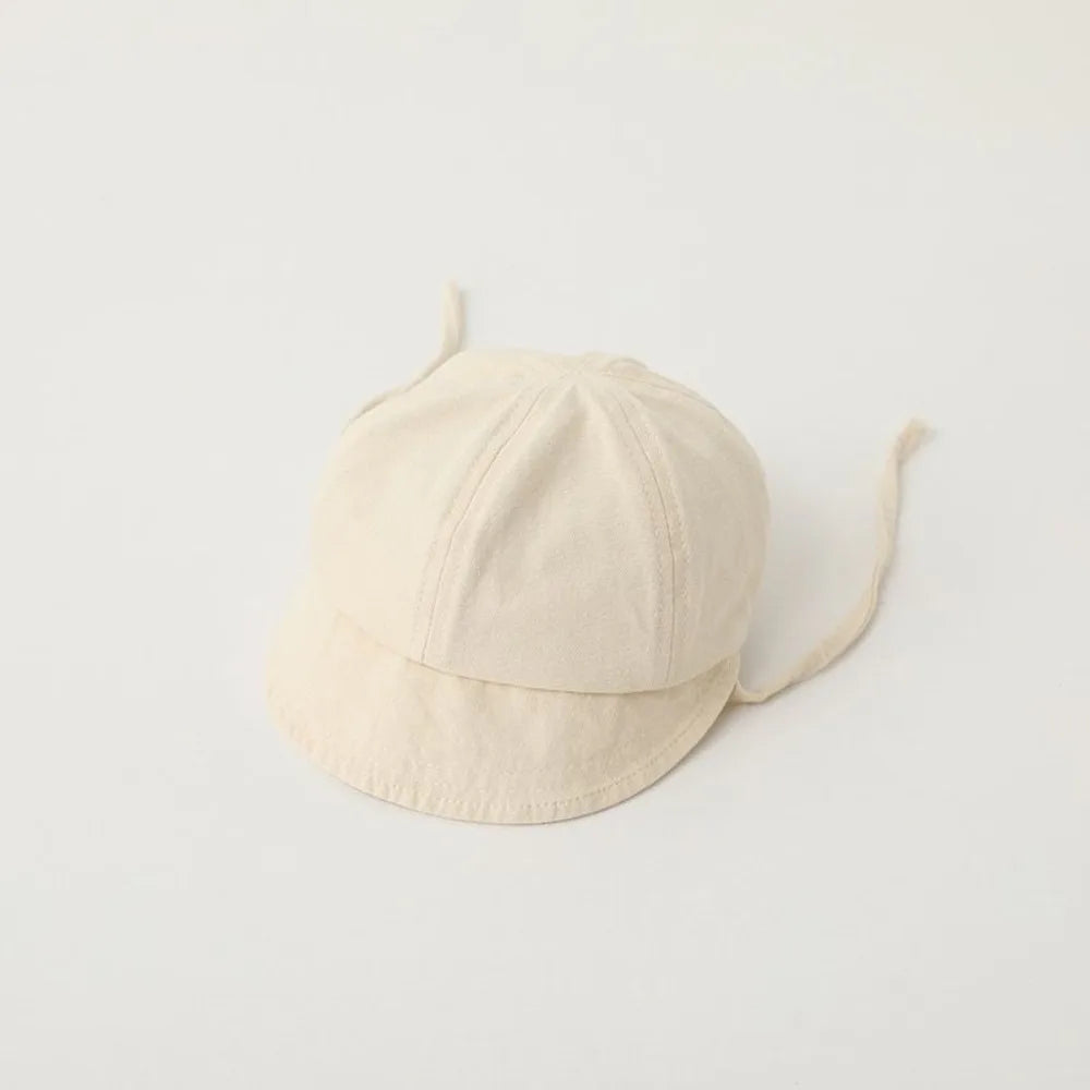 Simple Peaked Cap Baby Hat Sunscreen Spring Summer Baby Baseball Hat Cotton Sunshade Hat Girl Boy Sun Hat for Newborn