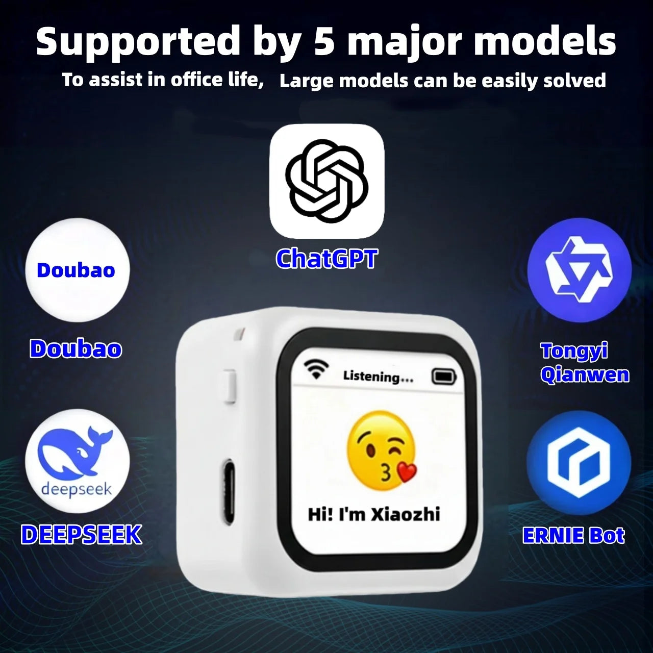 AI Intelligent Robot Toy for Companion Storytelling Chat Emotional Pets Trendy Gift for Kids And Adults