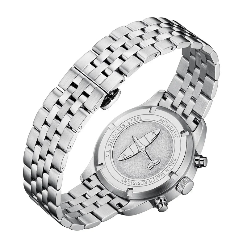 WM Watch Automatic Mechanical Watches Waterproof Multifunctional Business Men's Watches Watch Welly Merck Watch WM166M