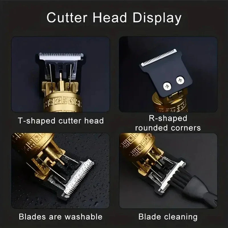 T9 Hair Clipper Beard Shaving Body Hair Trimmer Clippers Electric Hair Cutting Machine Professional Barber Men Trimmer Shaver