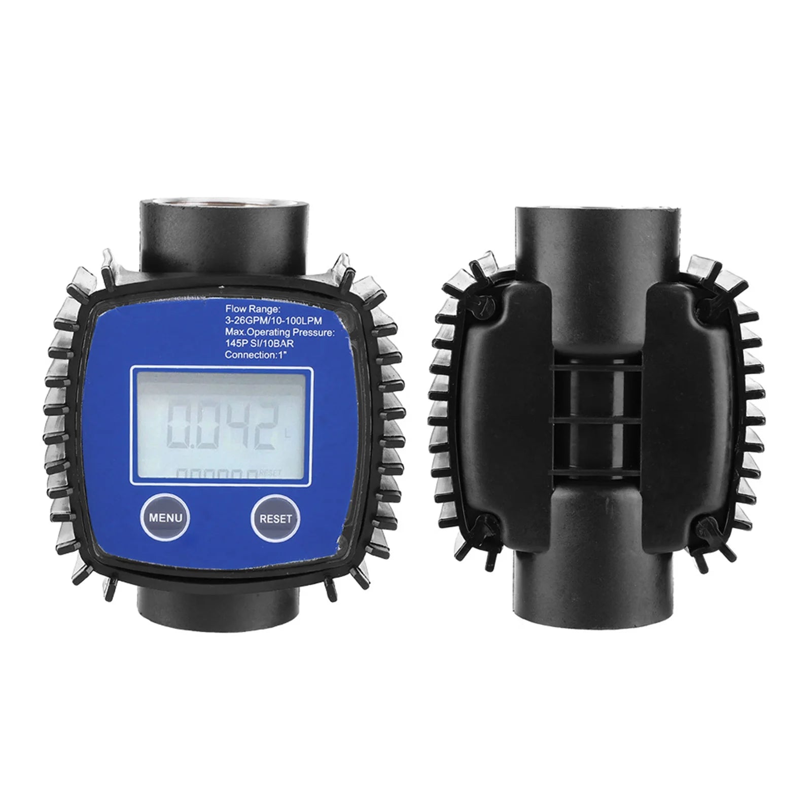 Digital Display  Meter  Meter  Gauge Digital Display High Accuracy Water  Meter Flowmeter 1in Internal Thread