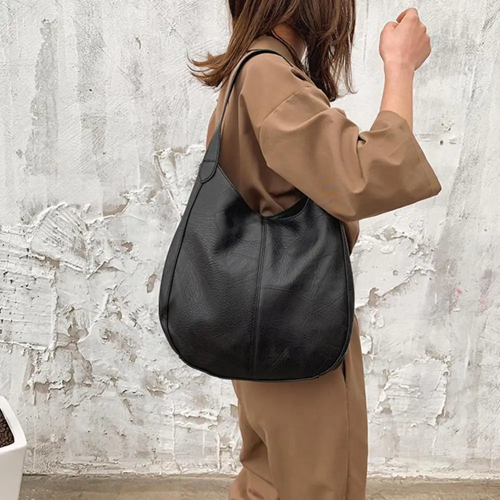 Women's Handbags Vintage Luxury Leather Shoulder Bag Designers Large Bag Modern Fashion Brand Female