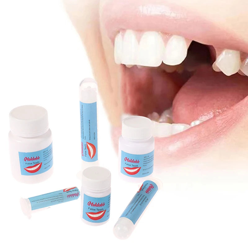 10-30ml Temporary Tooth Repair Kit Teeth And Gaps FalseTeeth Solid Glue Denture Adhesive Teeth Whitening Tooth Beauty Tool