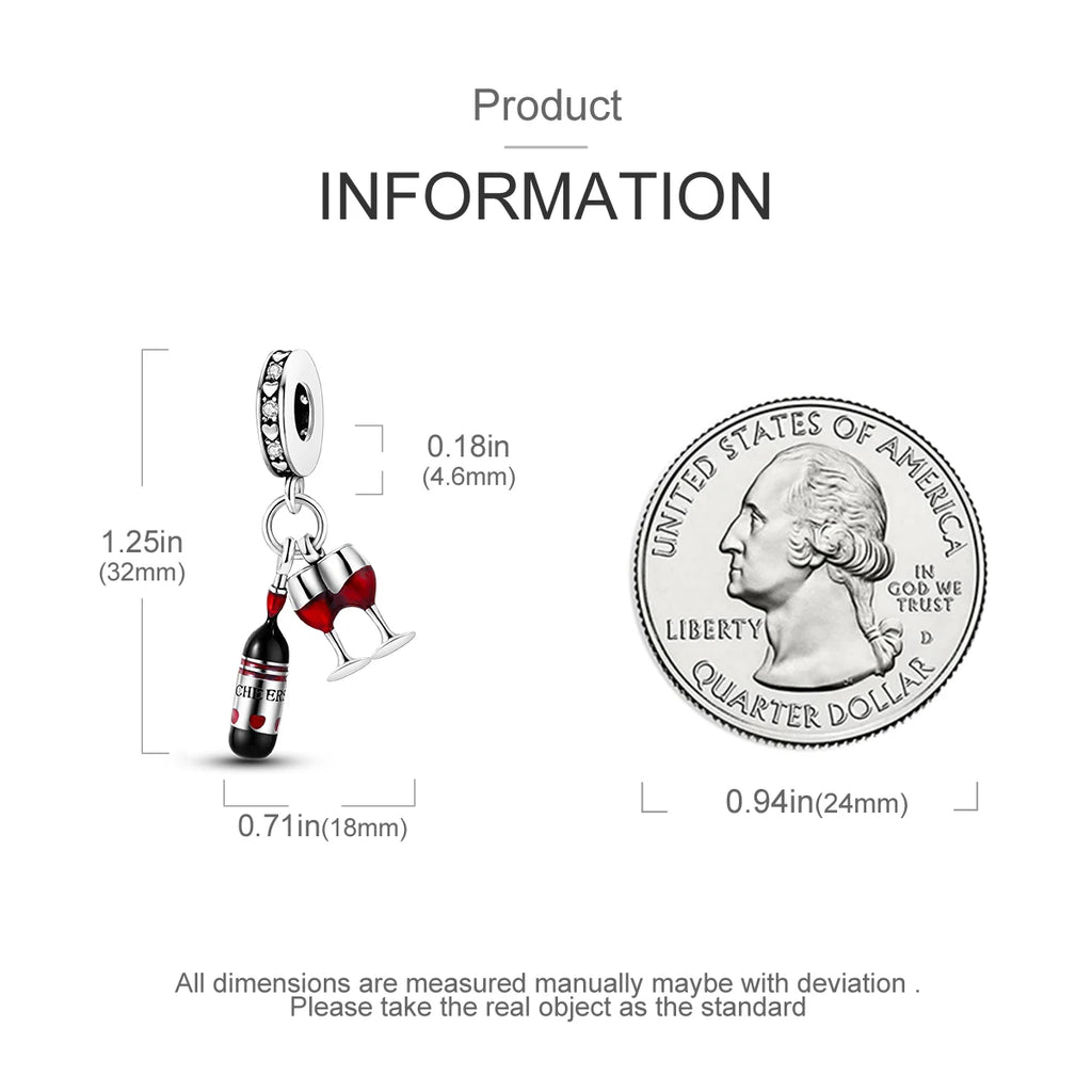 925 Silver Lipstick High Heels Charms For Lady Pendant Fit Original Bracelet DIY Ornament