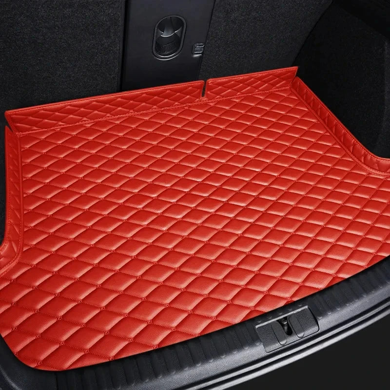 Car Floor Mats For Peugeot 206CC 206 CC T16 2000~2008 Leather Mat Carpets Rugs Protective Pad Set Interior Parts Car Accessories