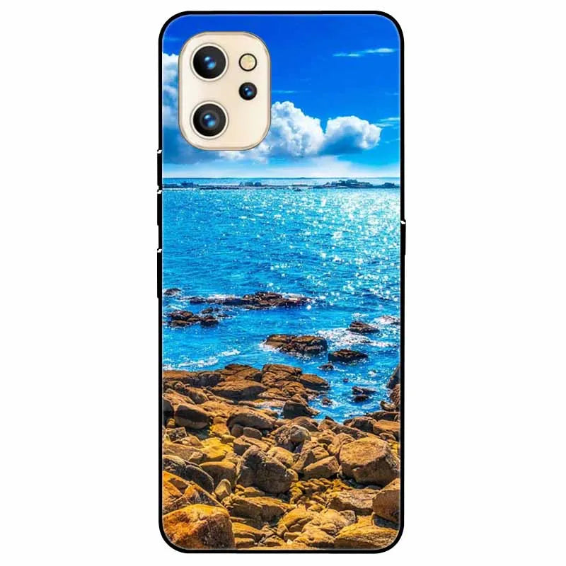 For Umidigi A13 Pro/ A13S / A13 Case Silicone Soft Shockproof Cat TPU Black Cases For Umidigi A13 Pro A13 Cases Umidigi13S Funda