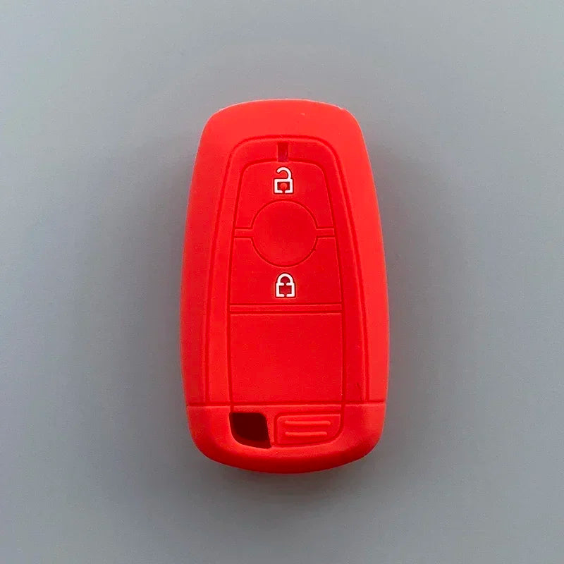 Silicone Car Key Cover Case for Ford Raptor  Ecosport Ranger F150 F250 F350 Button Remote Key
