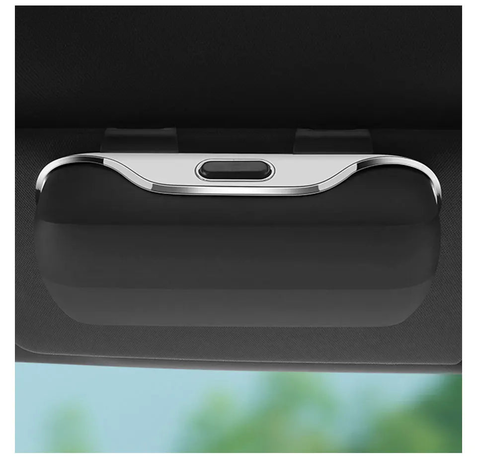 Portable Press Switch Car Glasses Box For Changan CS85 Oshan X7 CS35 PLUS UNIT UNIK CS55 CS95 Eyeglasse Case Sunglasses Holder