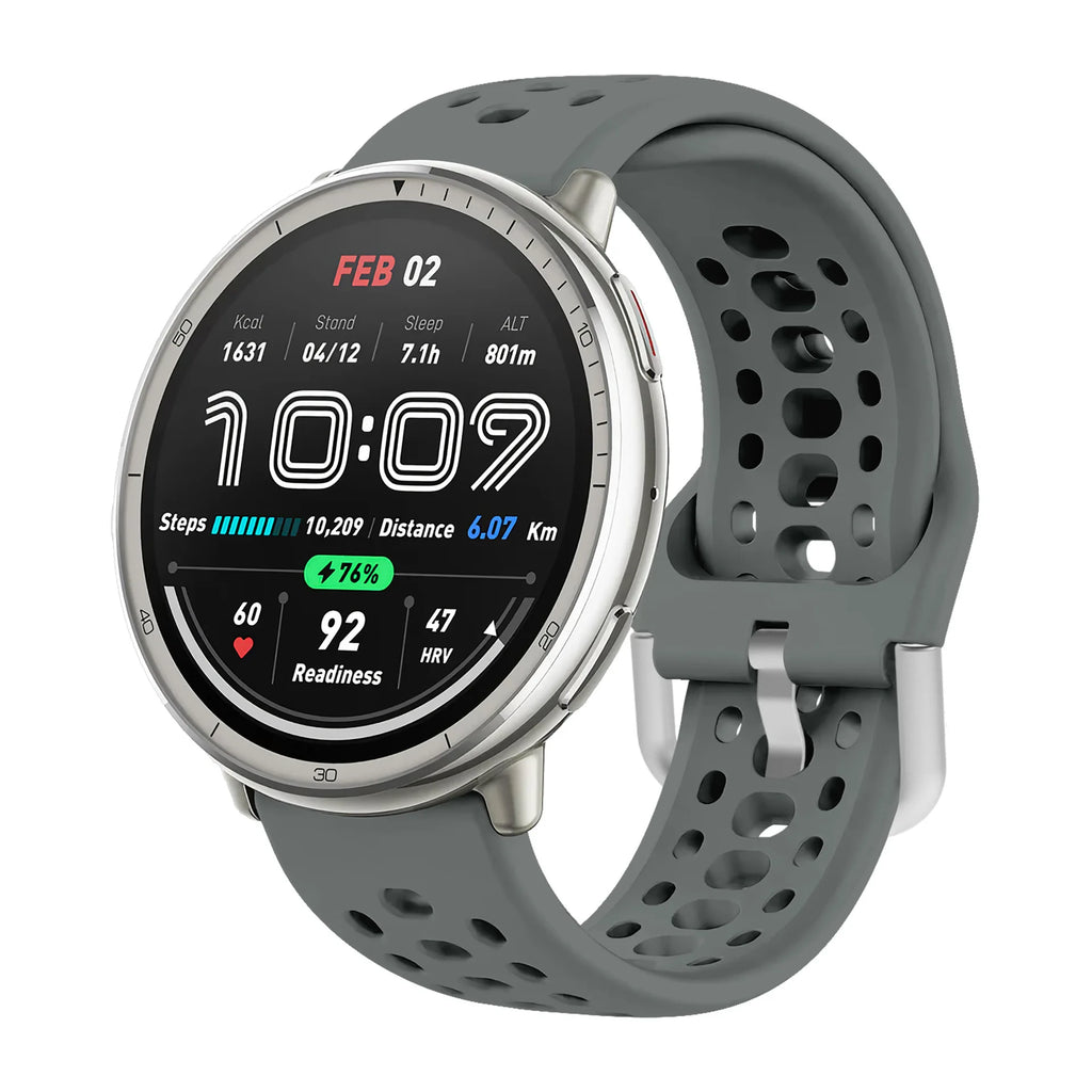Original Silicone Strap For Amazfit Active 2 Sport breathable Bracelet Intelligent Correa Amazfit Active2 Watchband accessories