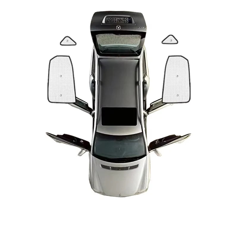 Surround Visor For MG ZS EV ZX ZST EZS ZS11 2018~2024 Cars Sunshades Anti-UV Privacy Blocks Sunscreen Window Auto Accessories