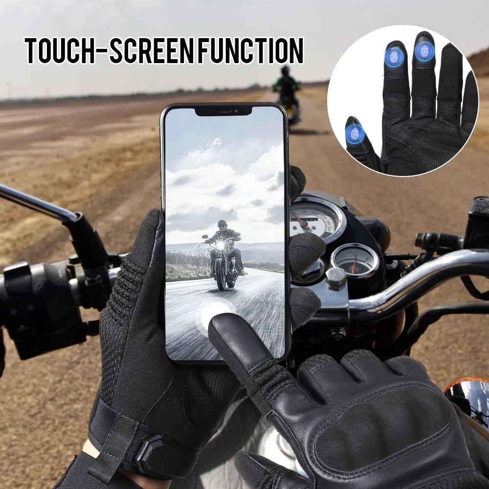 1 Set of Gloves and Balaclava, Touch Screen Anti-skid Protection + Quick-dry Sun-proof Full Face Mask Outdoor Sport Hunting Gear