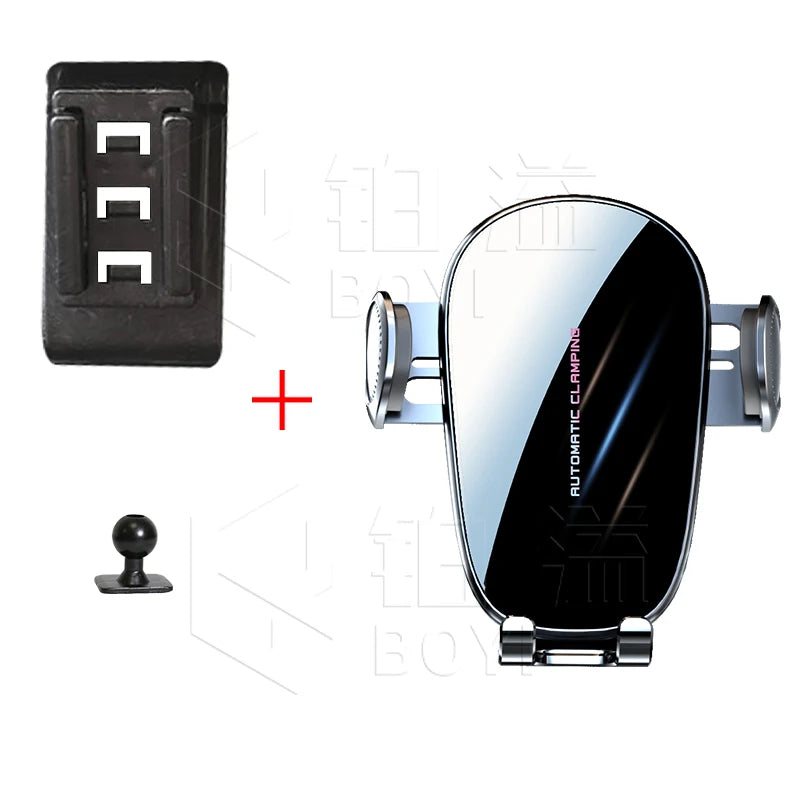 Phone Holde Car For Peugeot 4008 5008 2016-2023 Mobile Support Special Fixed Bracket Base Wireless Charging Stand Interior
