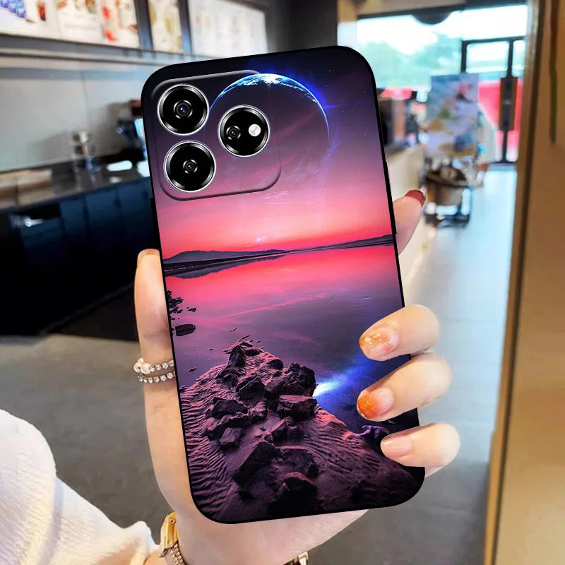 For ZTE Blade V60 Phone Case Axon60 Fashion Back Cover For ZTE Nubia V60 Soft Silicone TPU Case Axon 60 Z2356 Shockproof Capa