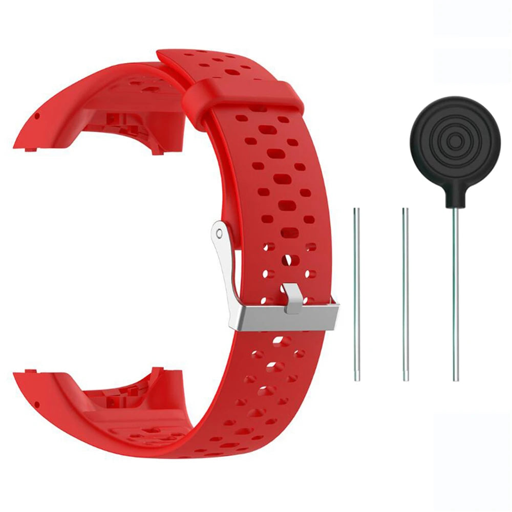 Wristband Strap for Polar M400 M430 GPS Sports Smart Watch Replacement Silicone Watchband Bracelet Watch Strap Band Accessories