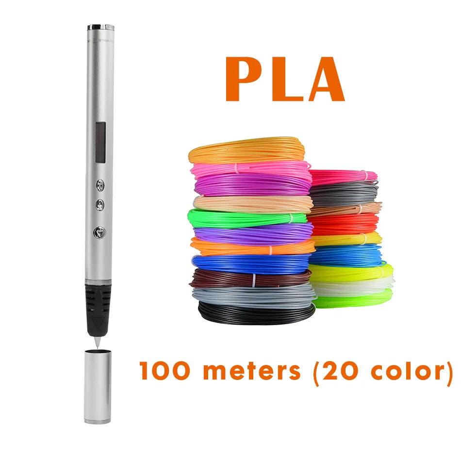 New RP900A 3D Pen slimmest DIY 3D Printing Pen In The World Creative Toy Gift Christmas Presents For Kids