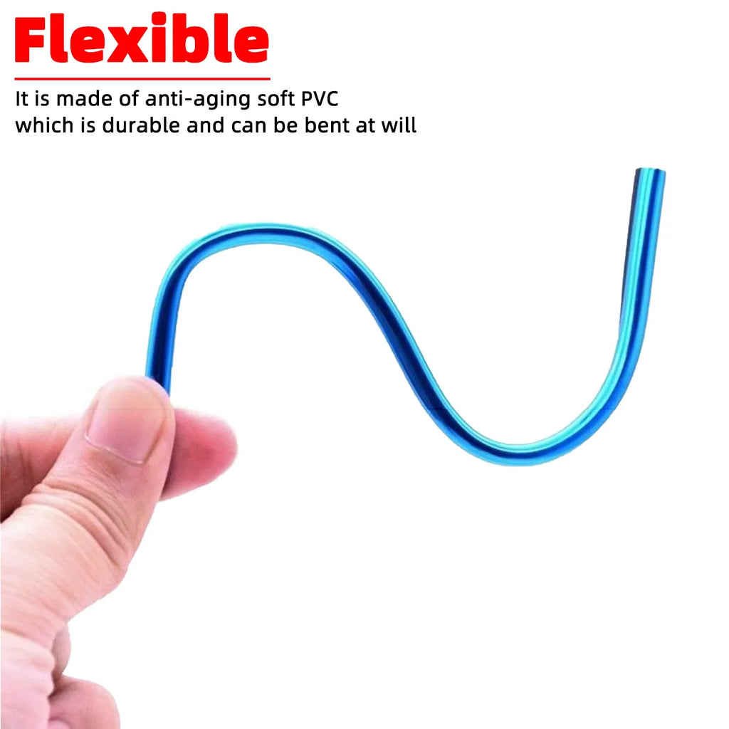 10 pcs 20cm car air conditioning vent decoration U-shaped decorative strips for bendable and cutting car door corners