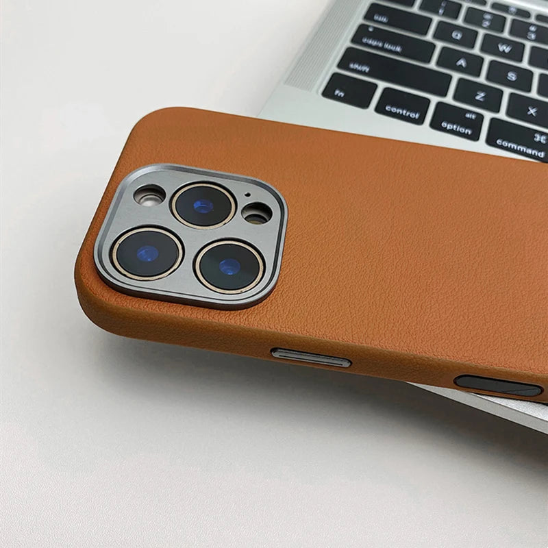 Magnetic Alloy Lens Wireless Charging Shockproof Case For iPhone 17 17Pro Max 16 Pro Active Touch Camera Button Hard PC Cover