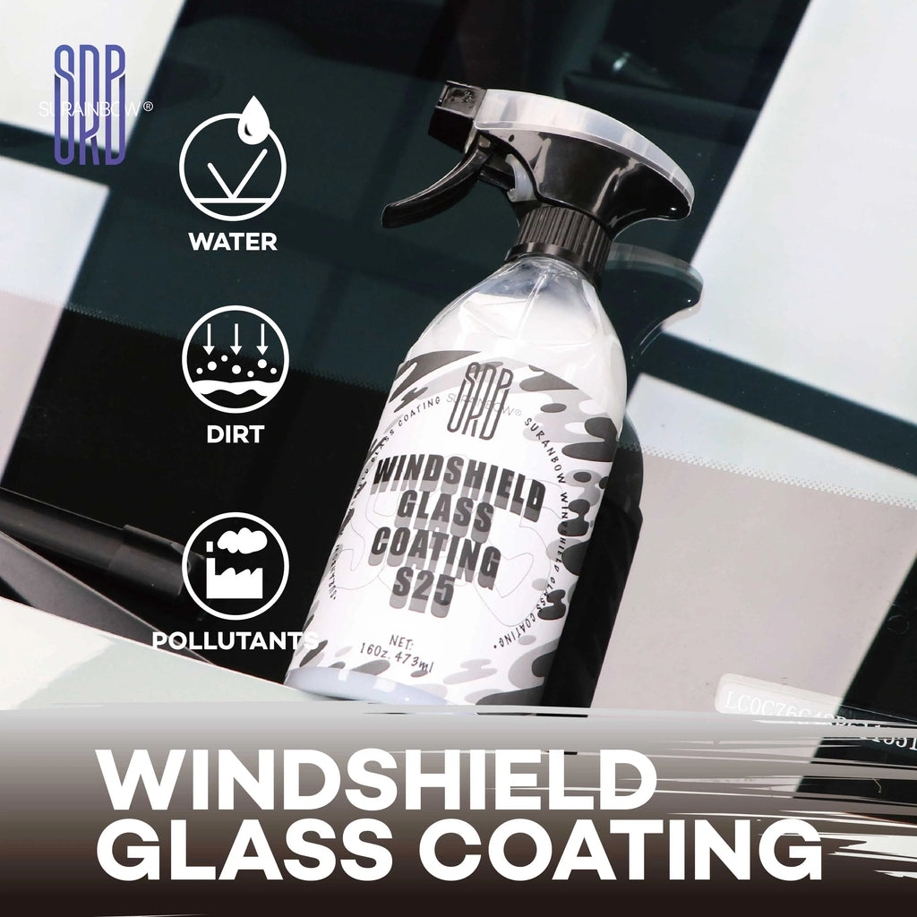 Glass Coating,Hydrophobic Automotive Rain Repellent,Glass Coating for Windshield,Improved Visibility and Clarity for Wet Weather