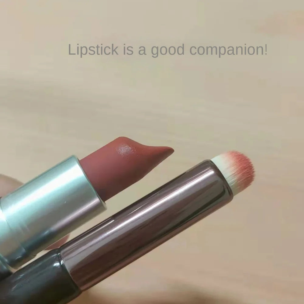 Professional Lip Brush Multifunctional Foundation Contour Makeup Brush Lipstick Dyeing Lip Smudging Blush Brush Cosmetic Tool