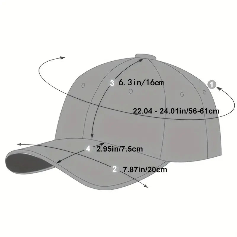 Unisex Army Flag of The United States Embroidery Baseball Caps Spring and Autumn Outdoor Adjustable Casual Hats Sunscreen Hat