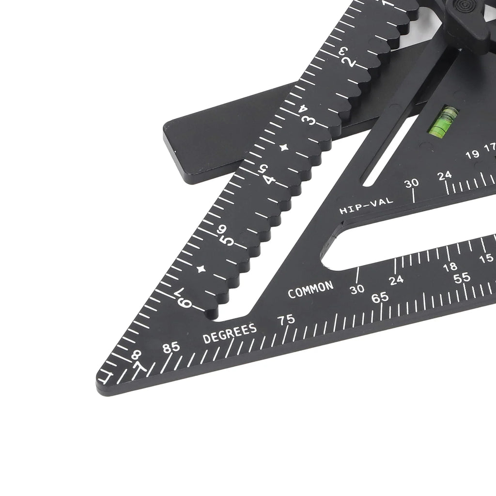 Triangle Ruler 90 Degree Clear Scales Carpenter  for Furniture Architectural Designs for Architects Designers Students