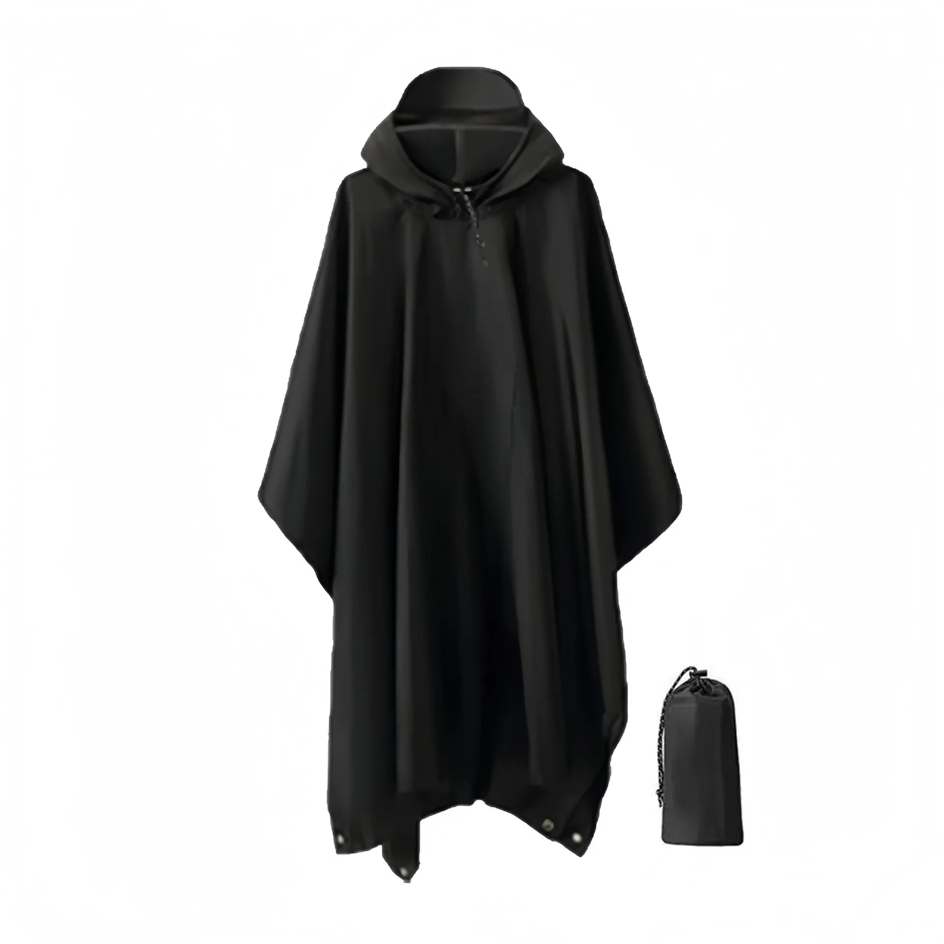 Outdoor Windproof Waterproof Multifunctional Three in One Outdoor Rain Shelter Hiking Cycling High-quality Adult Raincoat