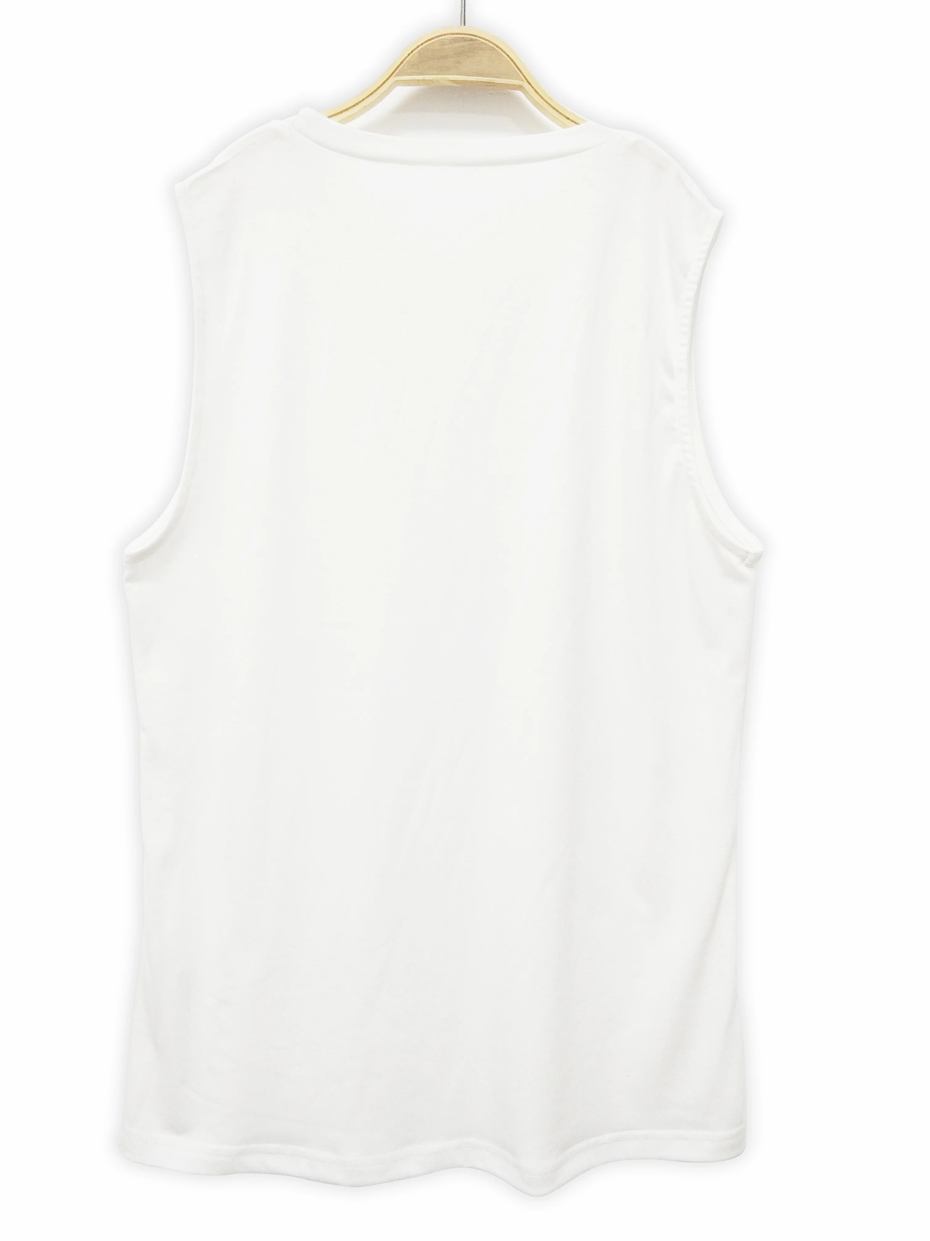 Women's Summer HELLO BEAR Crew Neck Breathable cartoon Print Large Casual Round Neck Sleeveless Loose Tank Top T-shirt