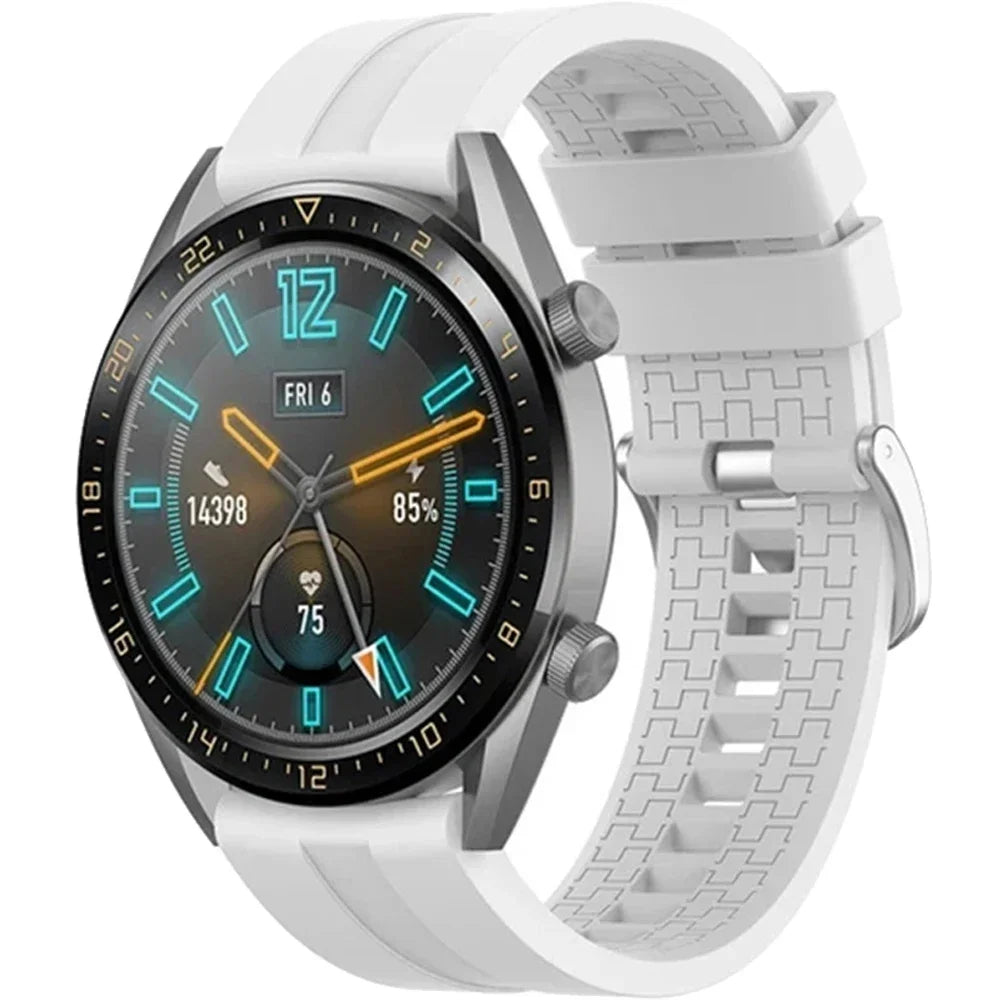 Silicone Breathable Band For Fossil gen 6 44mm Gen6 5 5e/Gen 5 LTE 45mm Strap Bracelet Replacement 20mm 22mm Sports Accessorie