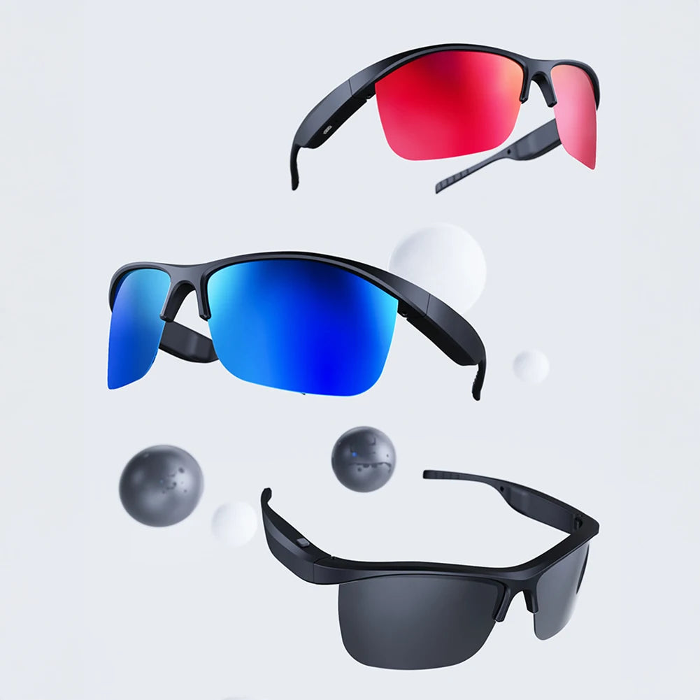 Smart Bluetooth Glasses Sunscreen Goggles Outdoor Sport Travel Driving Motorcycle Eyewear with Call/Music Function