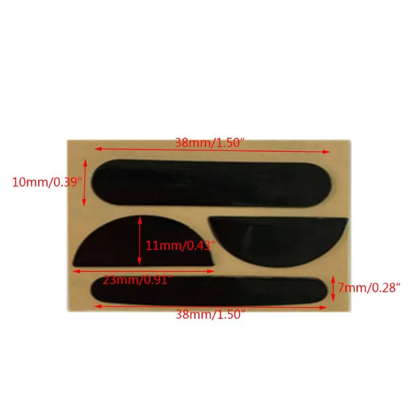2 Set Wireless Mouse Feet Sticker Skates For Logitech MX Master 2S/3 Mice Accessories