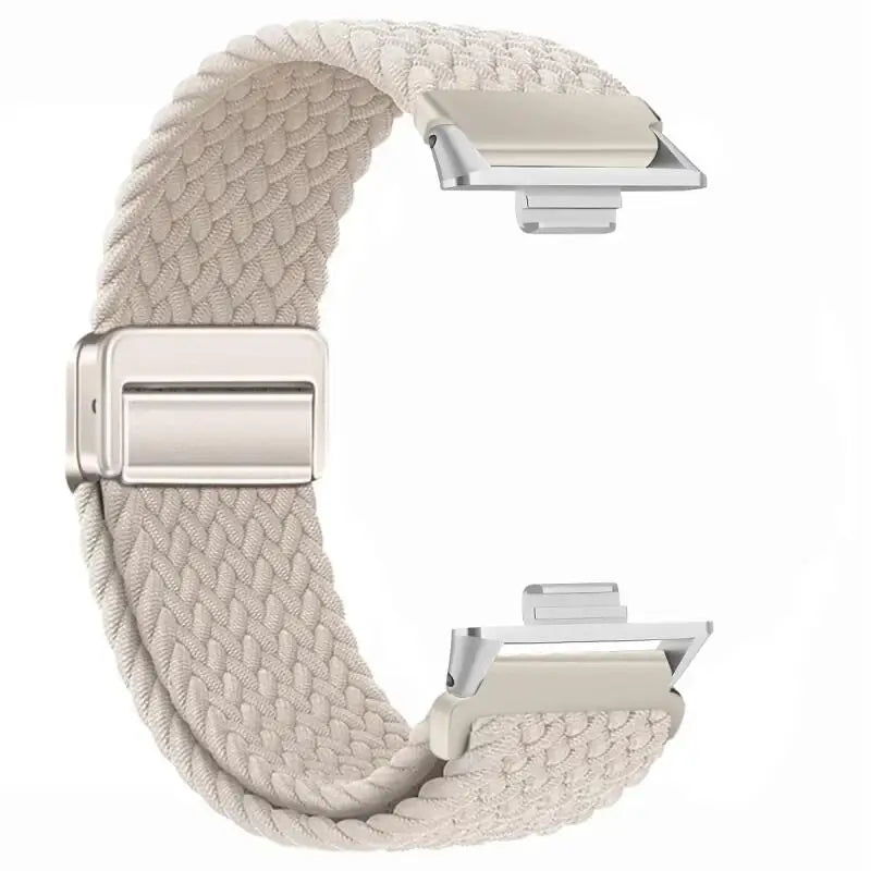 Magnetic Braided Loop For Redmi Watch 6 5 4 Strap Nylon Sport Wristband Bracelet For Xiaomi Mi Band 9 Pro/8 Pro Correa Watchband